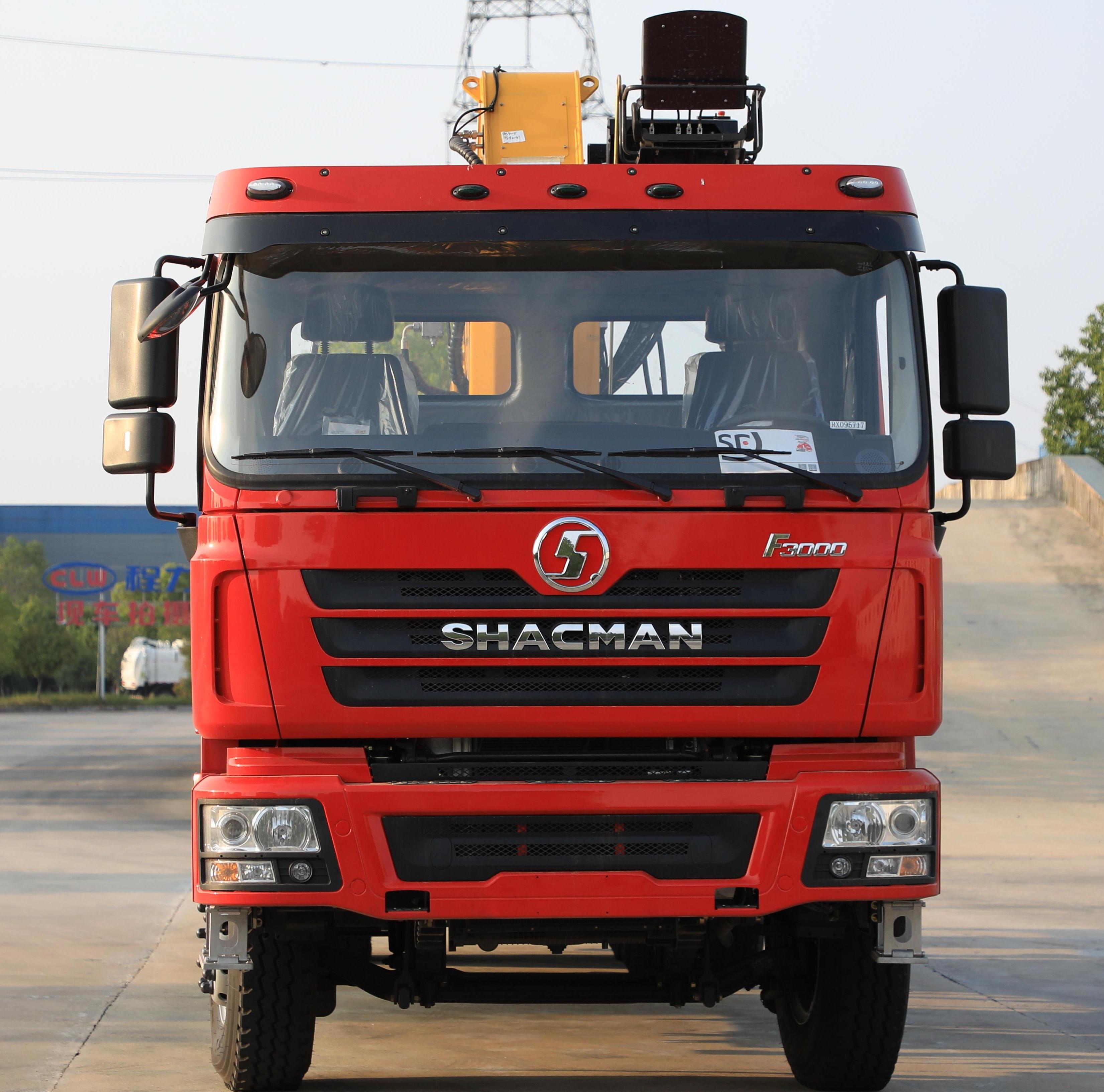 SHACMAN F3000 Heavy Duty Cargo Truck with Crane
