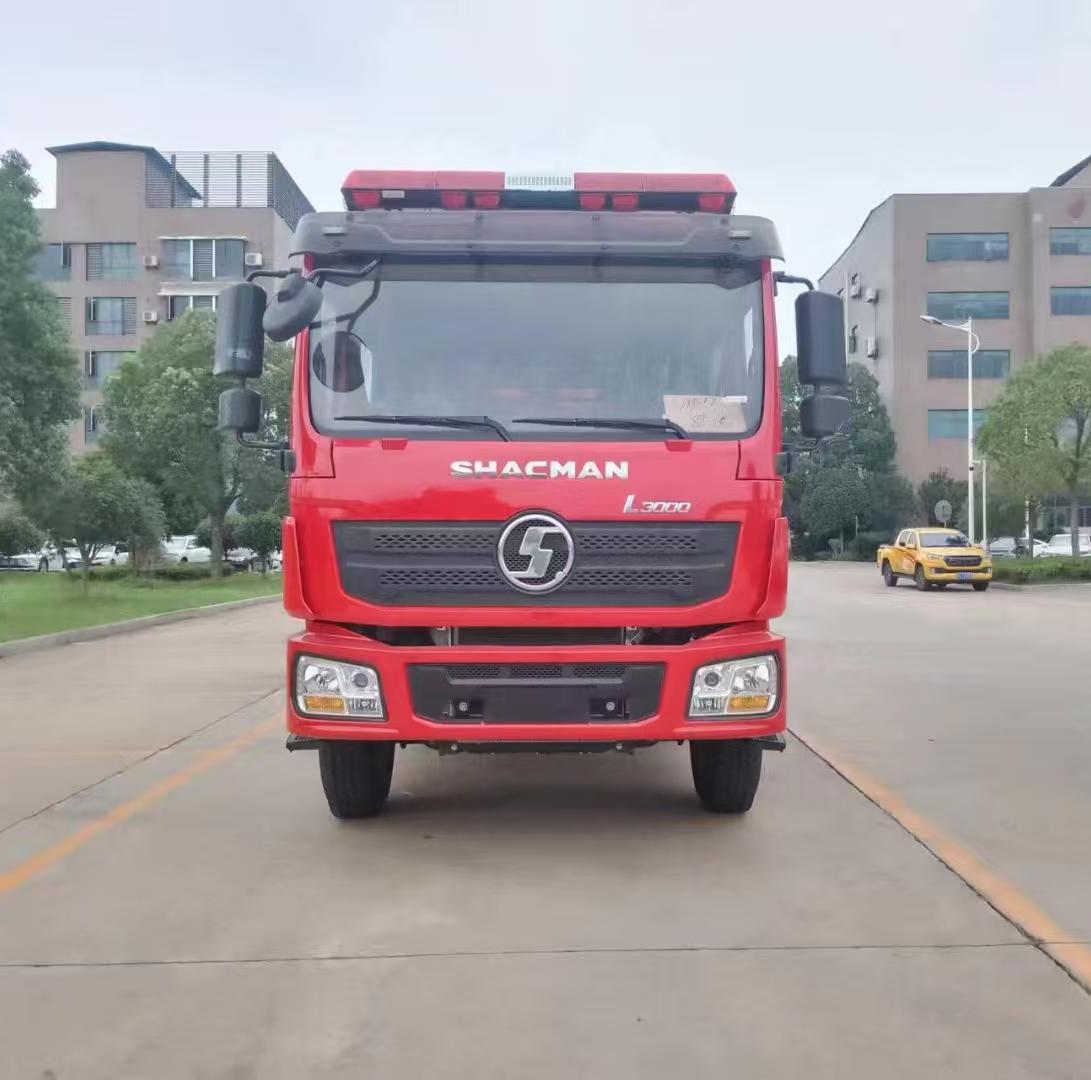 SHACMAN Fire Truck Chassis | Red Power, Mission Guaranteed