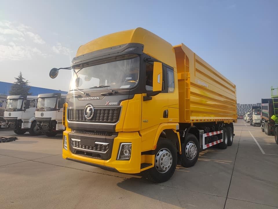 SHACMAN X5000 8×4 Dump Truck | 460HP | Heavy Duty Mining & Construction Tipper Truck