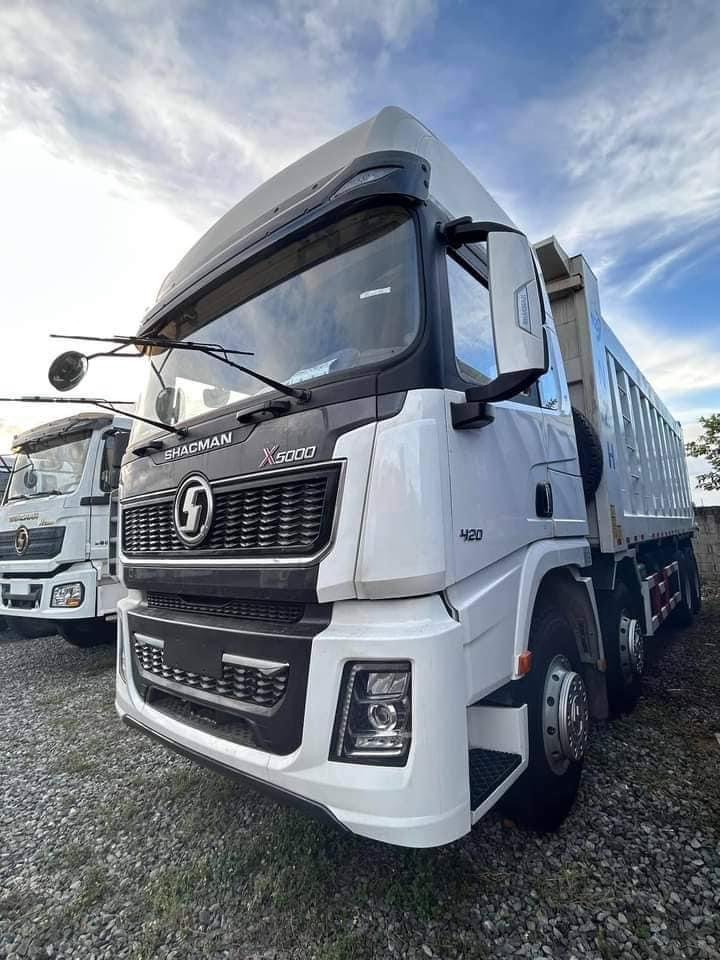 SHACMAN X5000 Heavy Duty 8×4 Dump Truck | 520HP Euro V | 16T HD Double-Stage Cast Axle | For Heavy Load Transport