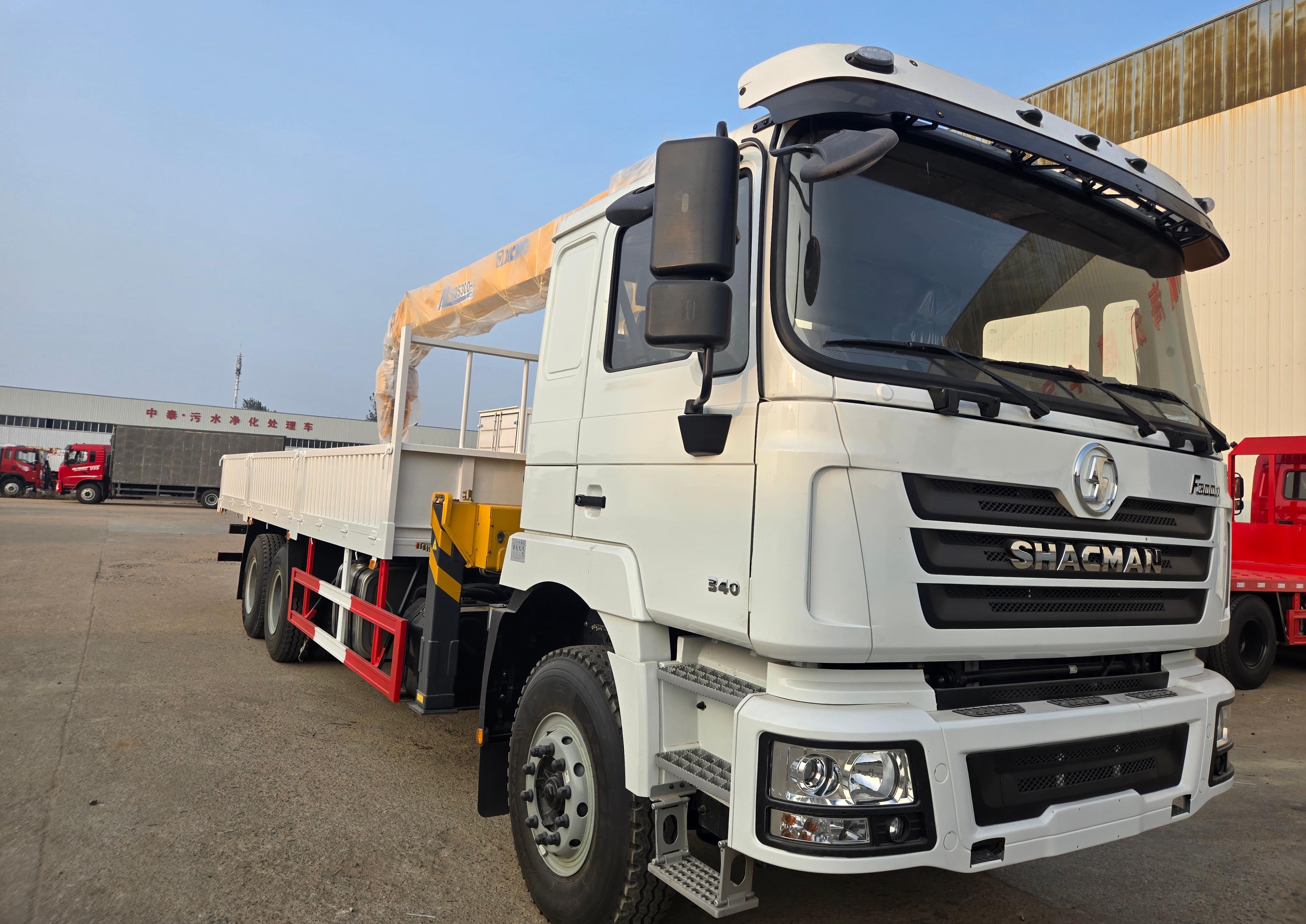 SHACMAN F3000 6x4 300HP Truck Mounted Crane, Euro II, Export Ready