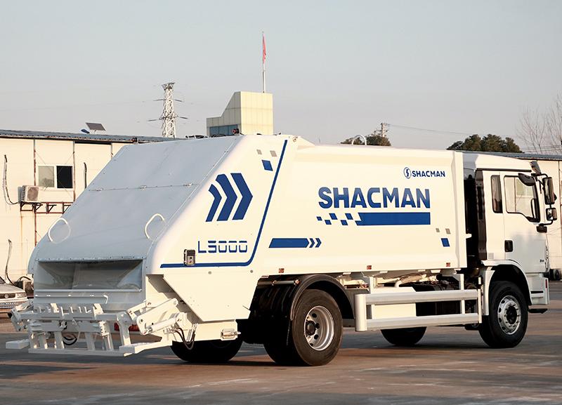 SHACMAN L3000 4x2 210HP Road Sweeper Truck, Euro II, 16CBM Street Cleaning Vehicle, Export Ready