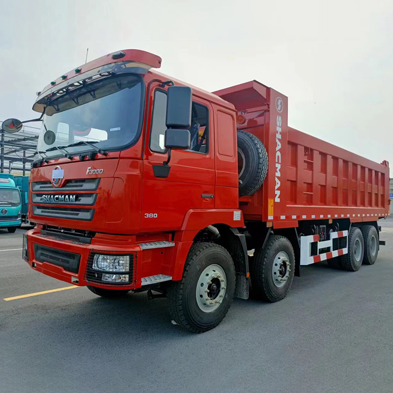 SHACMAN F3000 Enhanced 8×4 Dump Truck | 380HP Heavy-Duty Tipper for Construction & Mining