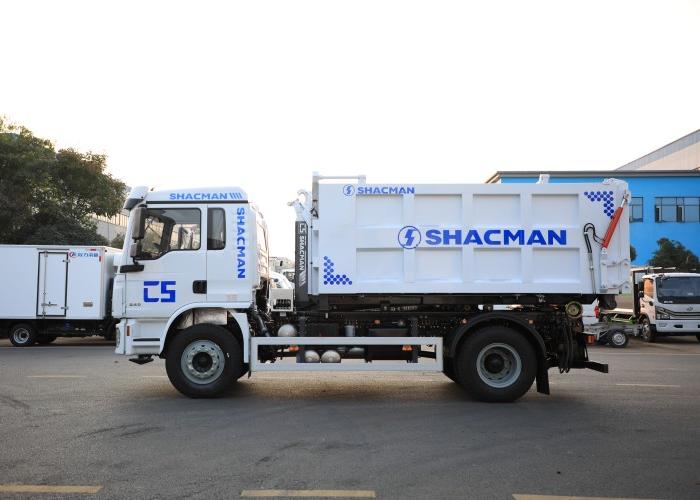 SHACMAN L3000 4x2 14CBM Compressed Garbage Truck, Euro V 245HP Refuse Compactor