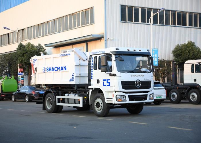 SHACMAN L3000 4x2 14CBM Compressed Garbage Truck, Euro V 245HP Refuse Compactor