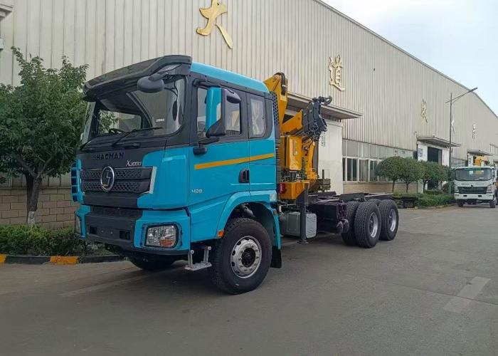 SHACMAN X3000 6×4 360HP Euro V Truck Mounted Crane | 40T GVW Heavy Duty Transport Truck