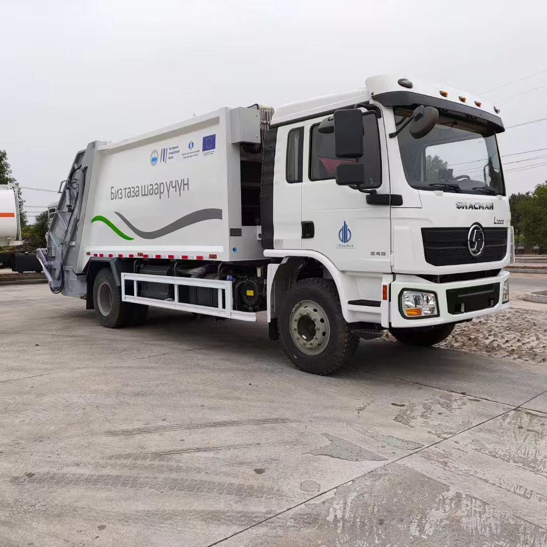 SHACMAN L3000 4×2 Compactor Garbage Truck | 12CBM 210HP Euro 2