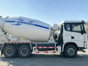 Export SHACMAN X3000 6×4 Concrete Mixer Truck, Russian Labeled, 340HP Euro II