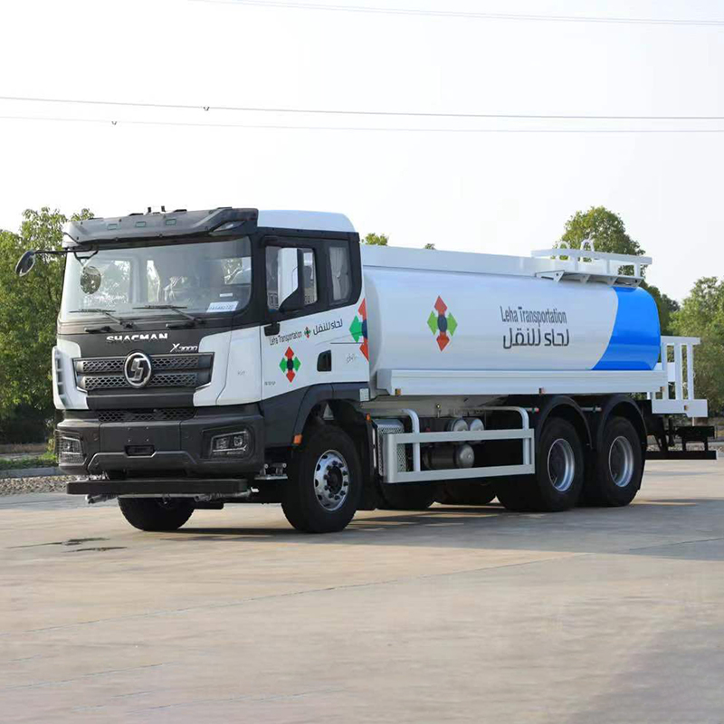 20CBM Water Sprinkler Truck SHACMAN X3000 6x4 340HP Euro 2 Mining Road Dust Suppression Water Tank Vehicle