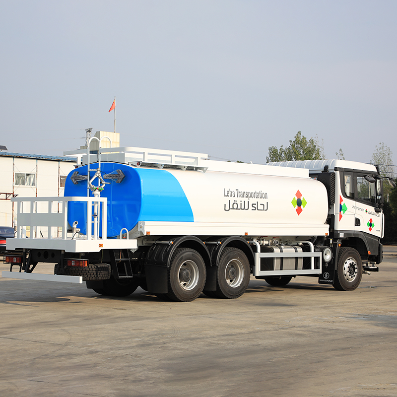 20CBM Water Sprinkler Truck SHACMAN X3000 6x4 340HP Euro 2 Mining Road Dust Suppression Water Tank Vehicle