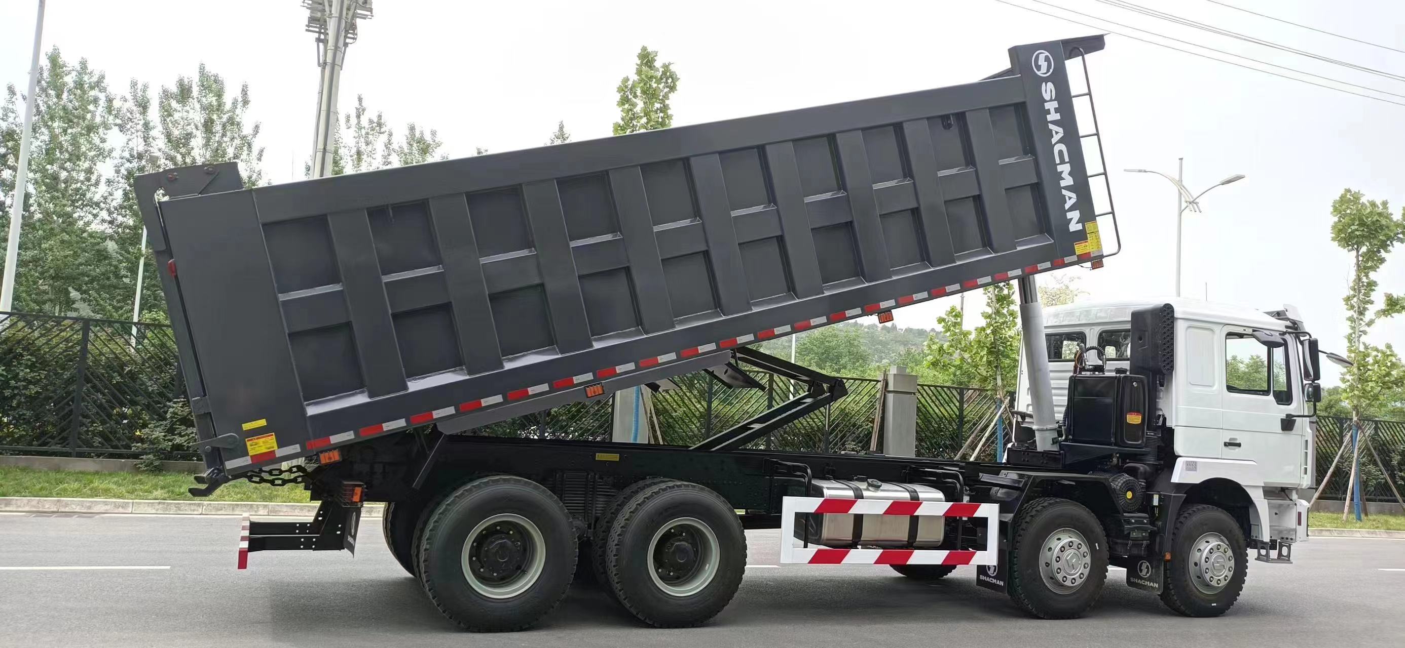SHACMAN F3000 Reinforced 8x4 Dump Truck 430HP Euro II 22CBM Heavy Mining Tipper Truck For Muddy Rough Road