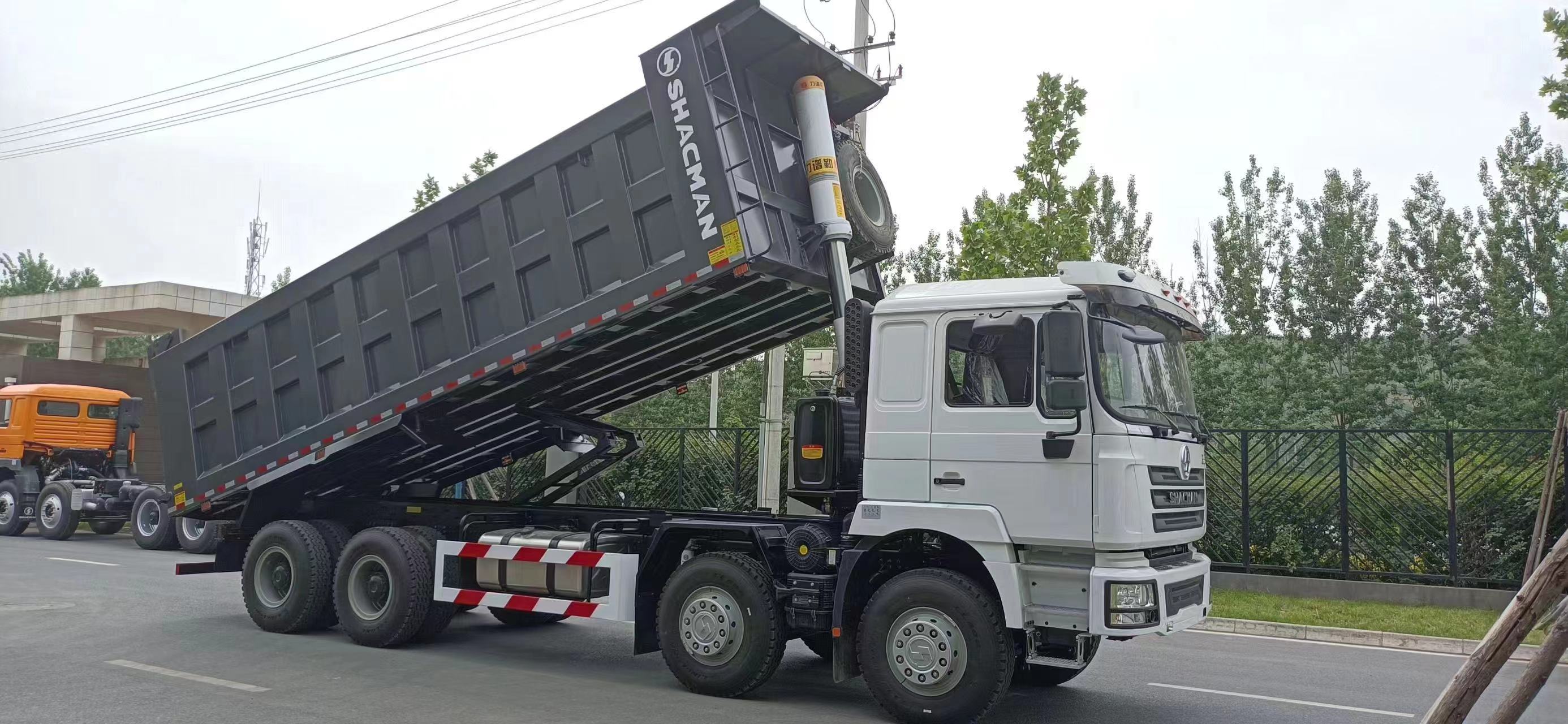 SHACMAN F3000 Reinforced 8x4 Dump Truck 430HP Euro II 22CBM Heavy Mining Tipper Truck For Muddy Rough Road