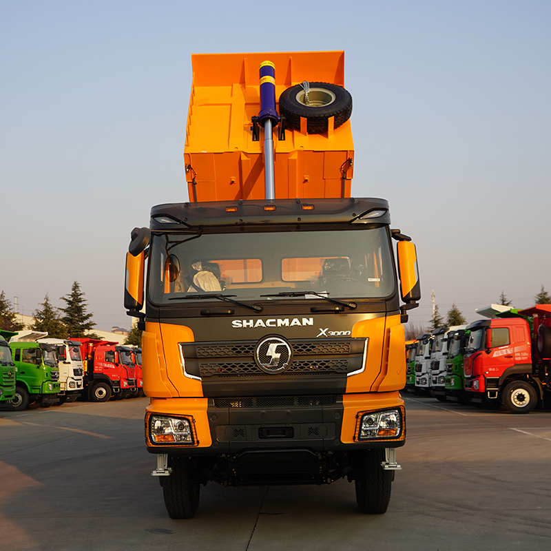 SHACMAN X3000 Reinforced 6x4 Dump Truck 340HP Euro II Heavy Construction Mining Tipper Truck For Muddy Slope Road