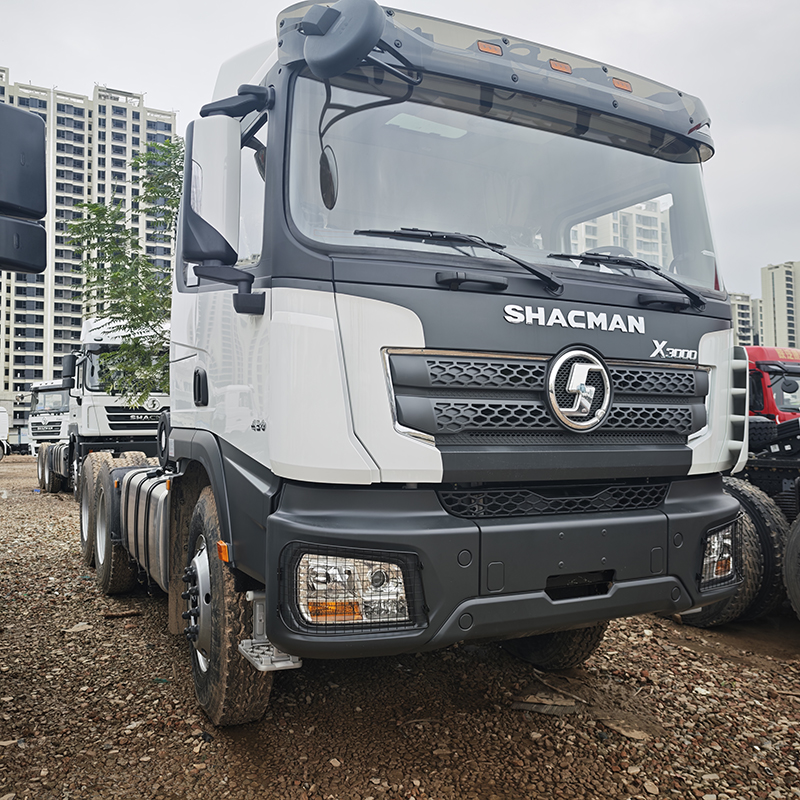 SHACMAN X3000 Reinforced 6x4 Tractor Truck 430HP Euro II Heavy Duty Container Semi Trailer Tractor Head
