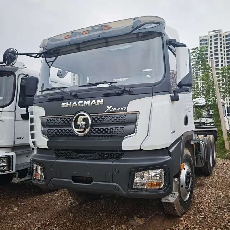SHACMAN X3000 Reinforced 6x4 Tractor Truck 430HP Euro II Heavy Duty Container Semi Trailer Tractor Head