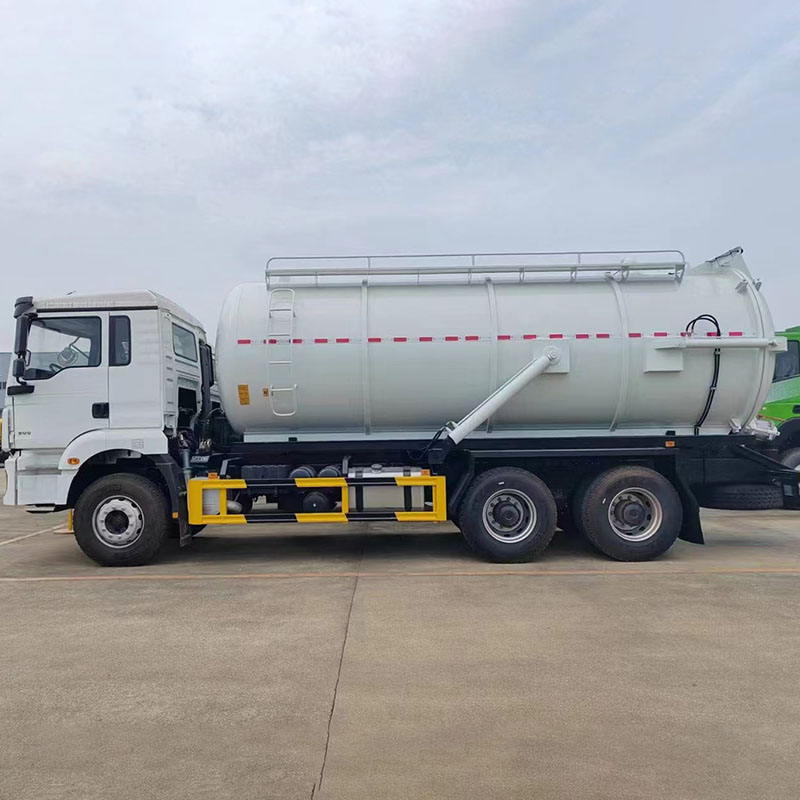 Municipal Greening Irrigation Vehicle SHACMAN F3000 Composite 20000L Water Tank Truck 7.5T Front Axle