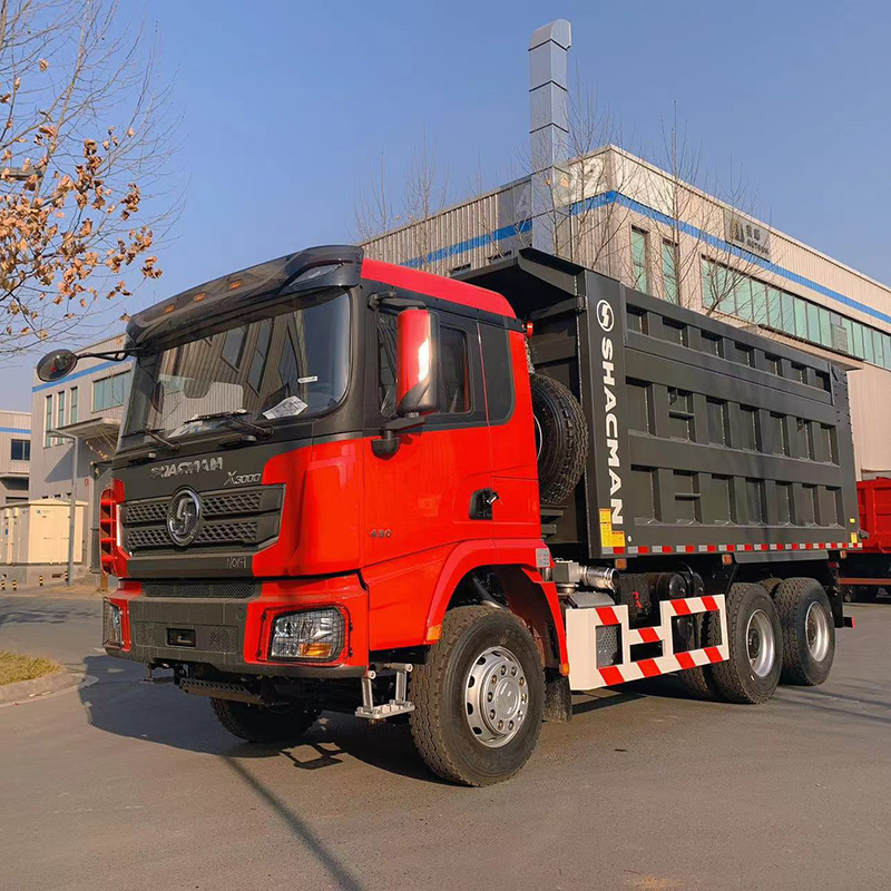 SHACMAN X3000 6x4 Dump Truck SX32586V384, WP12 430HP Engine, Reinforced Cargo Box With Floor Heating