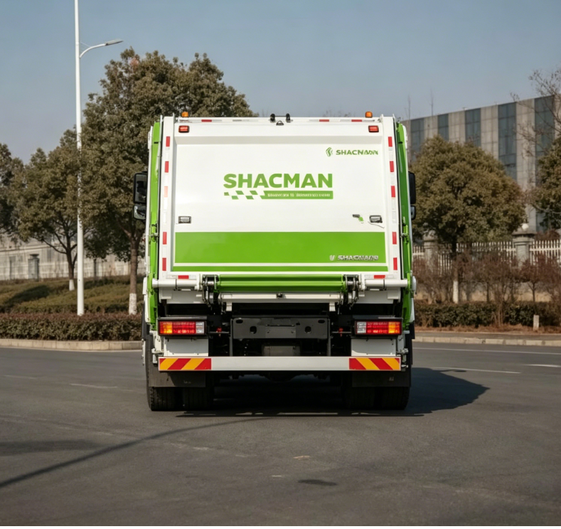 SHACMAN F3000 6×4 Compactor Garbage Truck SX5255ZYSDR434C, 345HP Euro III 20 Cubic Meter Waste Compression Truck