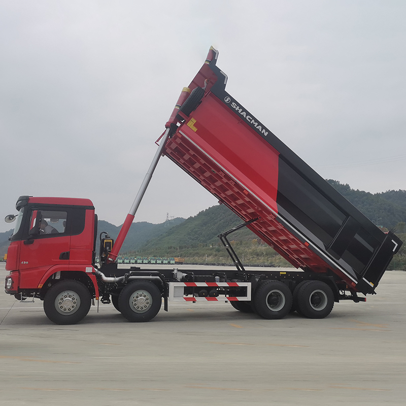 SHACMAN X3000 Enhanced 8×4 Dump Truck SX33156V386 430HP Euro II Weichai Engine Heavy Load Export Tipper Truck