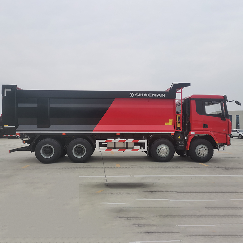 SHACMAN X3000 Enhanced 8×4 Dump Truck SX33156V386 430HP Euro II Weichai Engine Heavy Load Export Tipper Truck