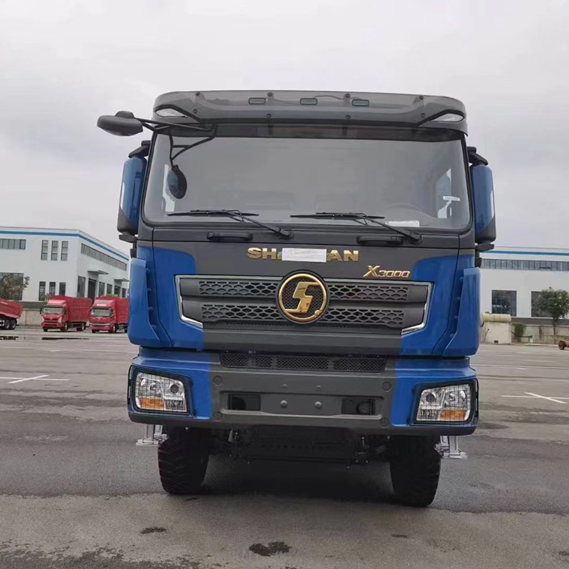 SHACMAN X3000 8×4 Heavy Duty Reinforced Dump Tipper Truck 400HP Euro II WP12 Engine Mining Dumper With Cargo Box Bottom Heating & Multilateral Custom Options