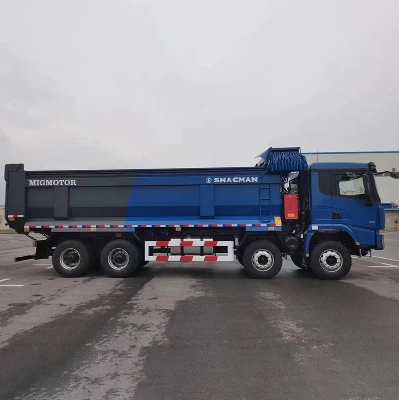 SHACMAN X3000 8*4 Enhanced Dump Truck 400 Horsepower Hydraulic Rear Tipping Tipper For Earthmoving & Construction Works