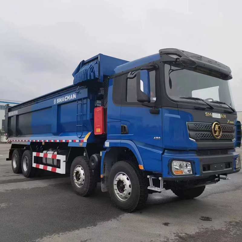 SHACMAN X3000 8*4 Enhanced Dump Truck 400 Horsepower Hydraulic Rear Tipping Tipper For Earthmoving & Construction Works