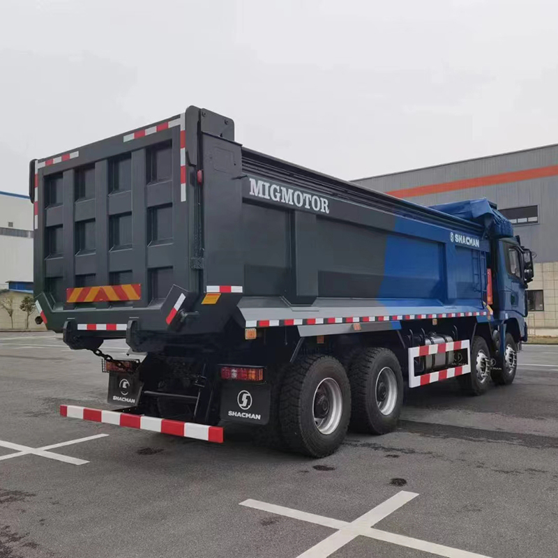 SHACMAN X3000 8*4 Enhanced Dump Truck 400 Horsepower Hydraulic Rear Tipping Tipper For Earthmoving & Construction Works