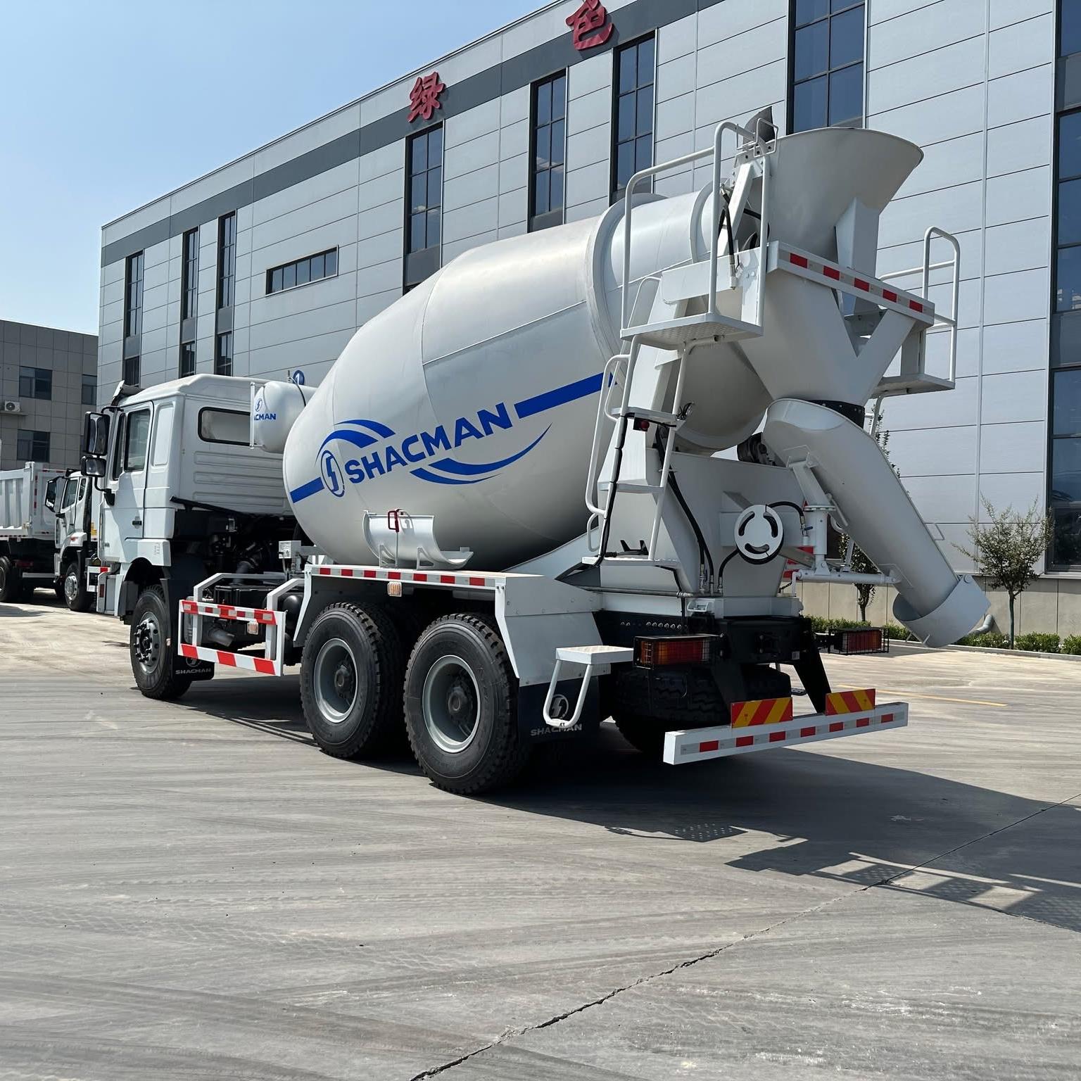 SHACMAN F3000 Enhanced 6×4 Concrete Mixer Truck 340HP Euro II SX5255GBJBR384 10CBM Cement Mixer Vehicle For Construction