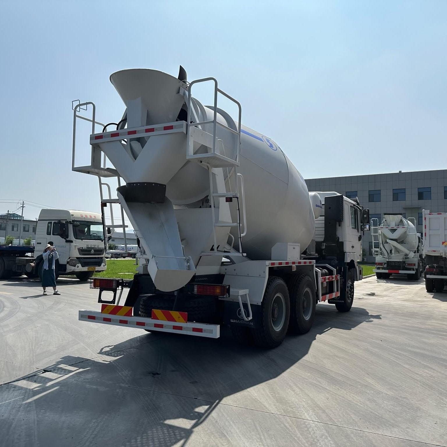 SHACMAN F3000 Enhanced 6×4 Concrete Mixer Truck 340HP Euro II SX5255GBJBR384 10CBM Cement Mixer Vehicle For Construction