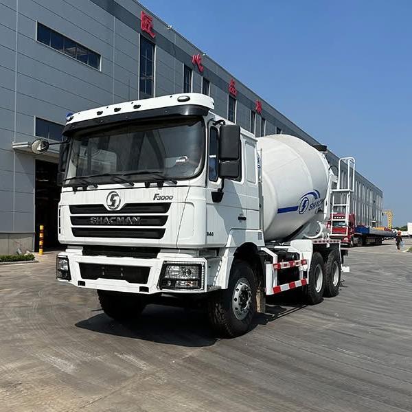 SHACMAN F3000 Enhanced 6×4 Concrete Mixer Truck 340HP Euro II SX5255GBJBR384 10CBM Cement Mixer Vehicle For Construction