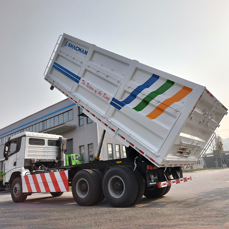SHACMAN X3000 6x4 Heavy Duty Tipper Truck 340HP Euro II WP10 Engine 16T Cast Axle Mining Dump Truck