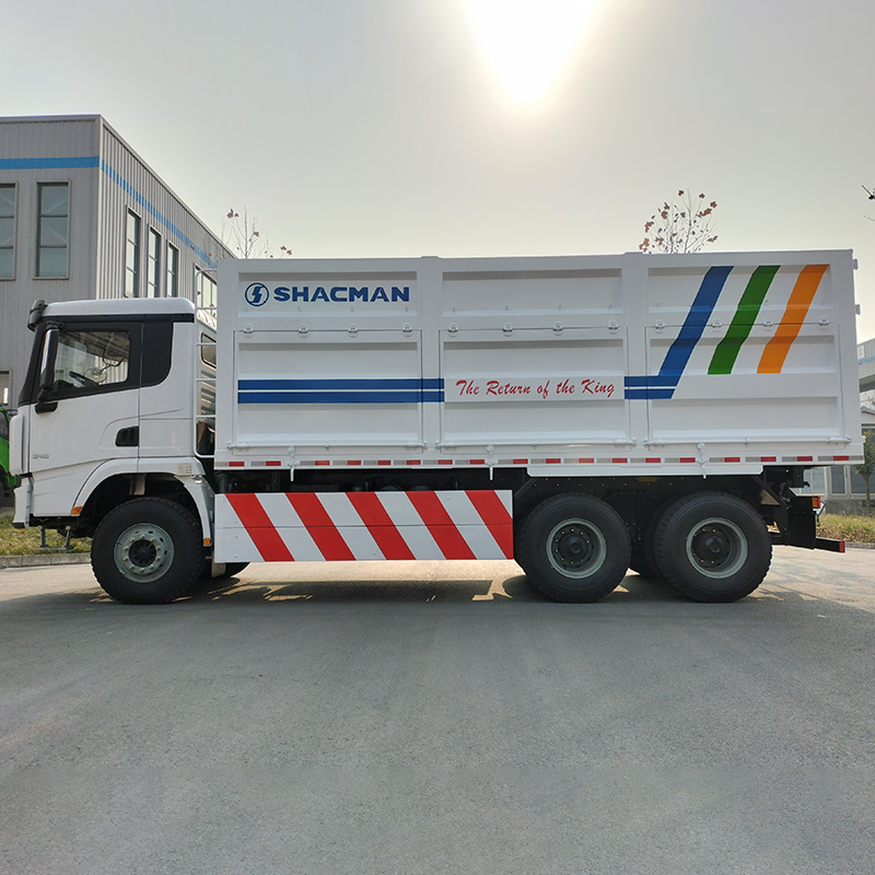 SHACMAN X3000 6x4 Heavy Duty Tipper Truck 340HP Euro II WP10 Engine 16T Cast Axle Mining Dump Truck
