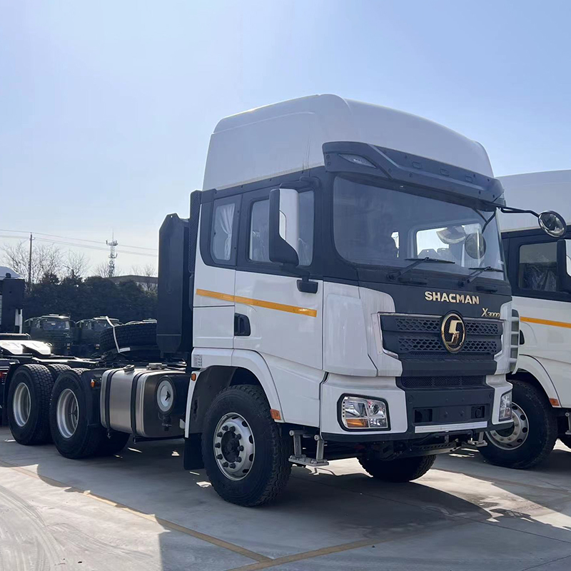 Heavy Duty SHACMAN X3000 6×4 Tractor Truck 430HP Euro 2 Container Tractor Head For Logistics Haulage