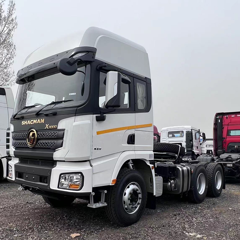 Heavy Duty SHACMAN X3000 6×4 Tractor Truck 430HP Euro 2 Container Tractor Head For Logistics Haulage