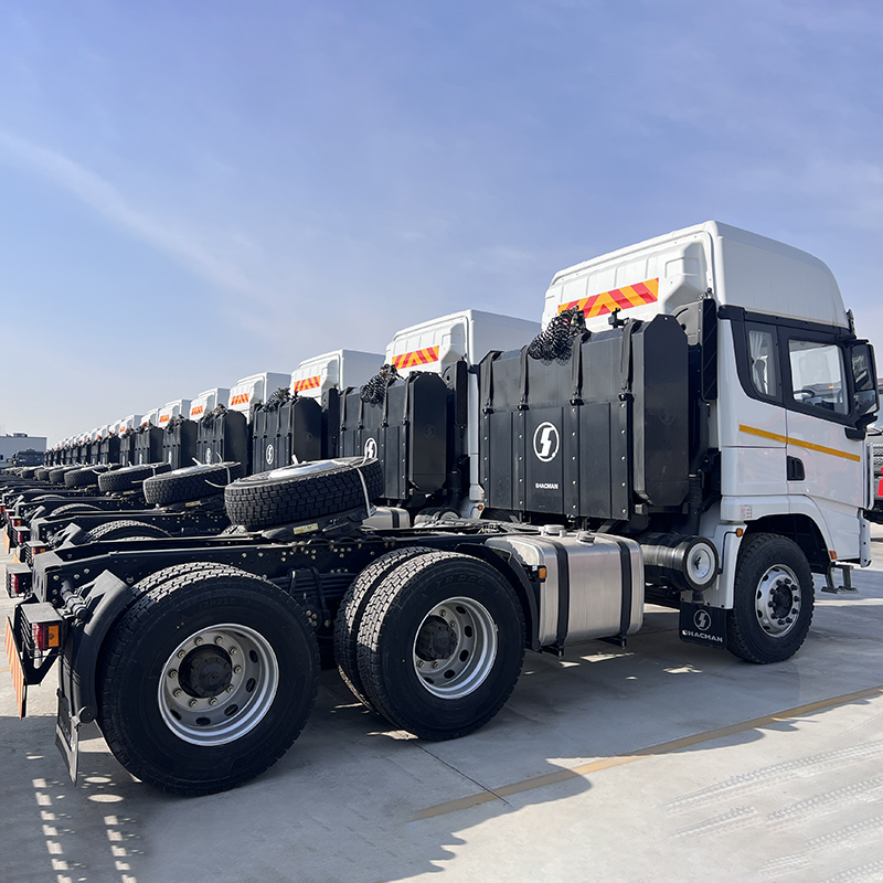 Heavy Duty SHACMAN X3000 6×4 Tractor Truck 430HP Euro 2 Container Tractor Head For Logistics Haulage