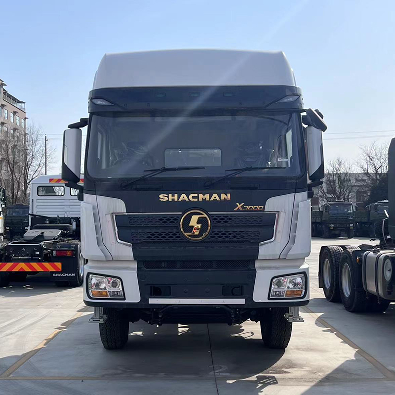 Heavy Duty SHACMAN X3000 6×4 Tractor Truck 430HP Euro 2 Container Tractor Head For Logistics Haulage