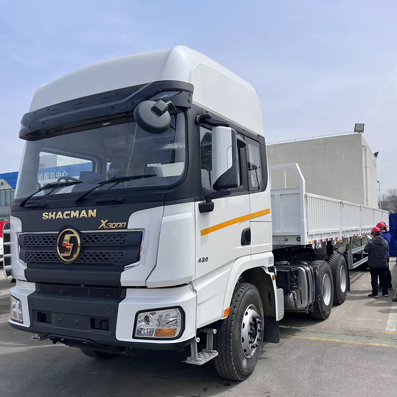 Heavy Duty SHACMAN X3000 6×4 Tractor Truck 430HP Euro 2 Container Tractor Head For Logistics Haulage