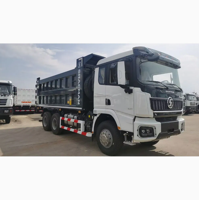380HP Shacman X5000 Tipper Truck 16T HD Double Reduction Axle 400L Aluminum Fuel Tank For Earthmoving