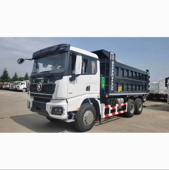 380HP Shacman X5000 Tipper Truck 16T HD Double Reduction Axle 400L Aluminum Fuel Tank For Earthmoving