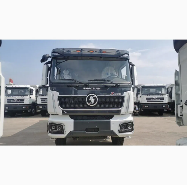 380HP Shacman X5000 Tipper Truck 16T HD Double Reduction Axle 400L Aluminum Fuel Tank For Earthmoving