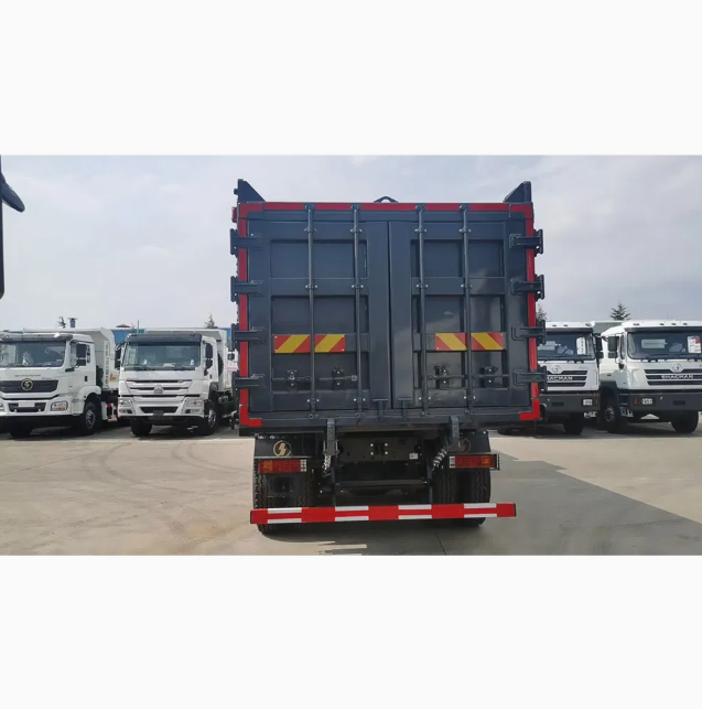 380HP Shacman X5000 Tipper Truck 16T HD Double Reduction Axle 400L Aluminum Fuel Tank For Earthmoving
