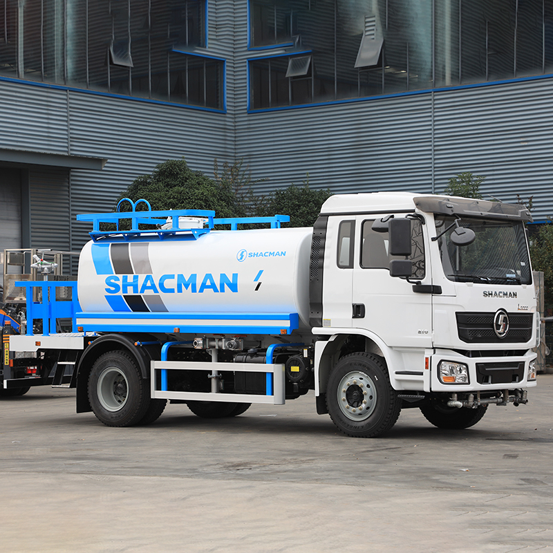 SHACMAN L3000 4x2 Water Sprinkler Truck 10 Cubic Meter Euro 2 210HP Water Tank Truck