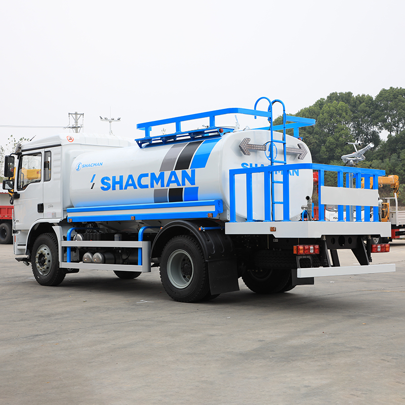 SHACMAN L3000 4x2 Water Sprinkler Truck 10 Cubic Meter Euro 2 210HP Water Tank Truck