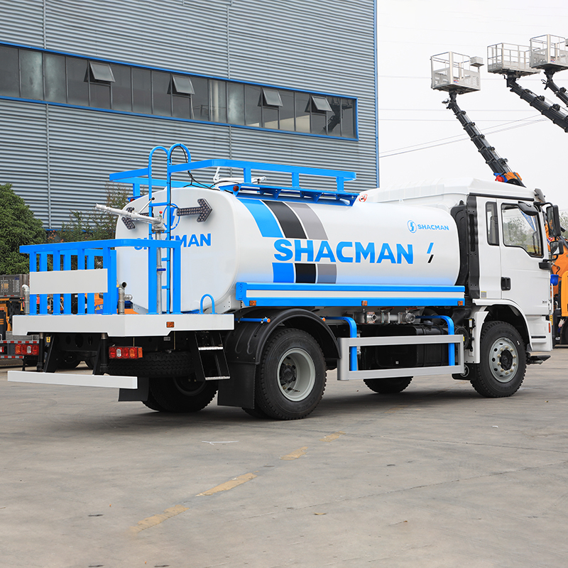SHACMAN L3000 4x2 Water Sprinkler Truck 10 Cubic Meter Euro 2 210HP Water Tank Truck