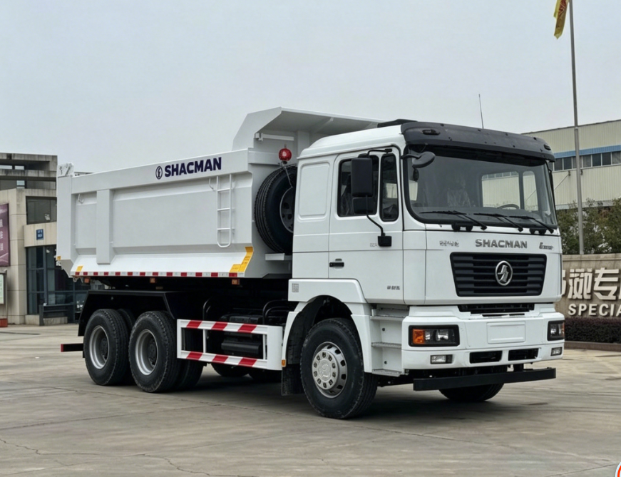 SHACMAN F3000 Heavy Duty 6×4 Tipper Truck 380HP Euro II For Construction Mining