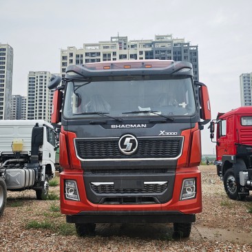 Heavy Duty SHACMAN X3000 6x4 Tractor Head 430HP WP12 Euro2 Engine For Long Distance Transportation