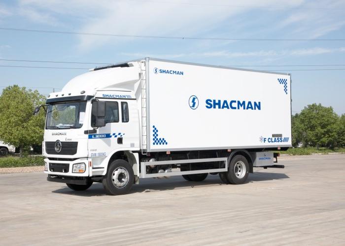 SHACMAN L3000 4x2 Refrigerated Freezer Truck For Food Transport