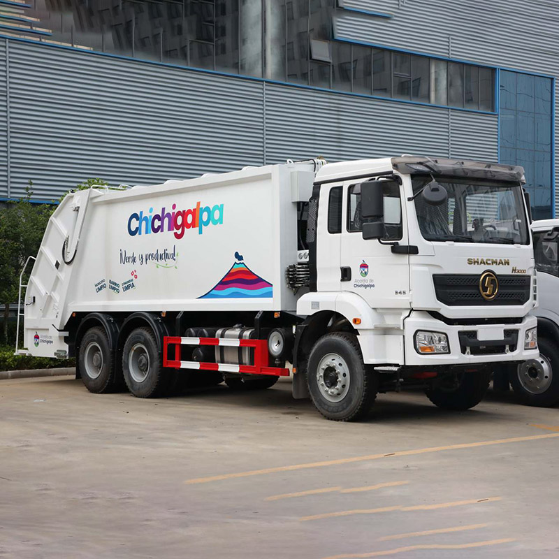 SHACMAN H3000 6X4 Garbage Truck Waste Sanitation Vehicle