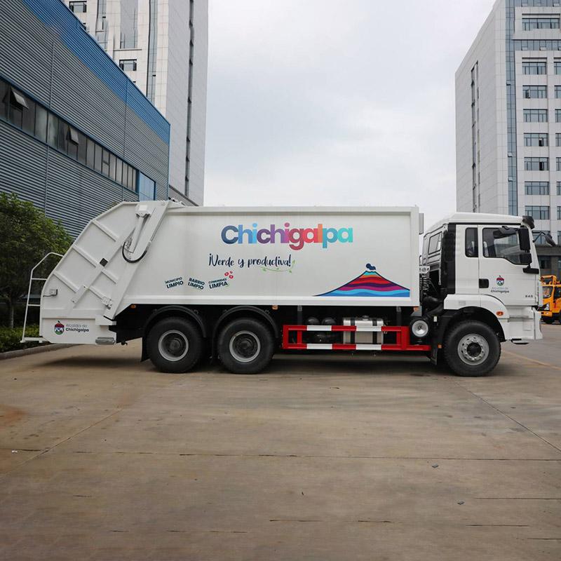 SHACMAN H3000 6X4 Garbage Truck Waste Sanitation Vehicle